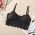 Imported Girls Fashionable Net Floral Crop Tops
