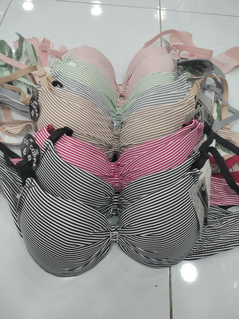70% OFF | PACK OF 1 PREMIUM IMPORTED LINED PRINTED PADDED PUSHUP BRA | FREE HOME DELIVERY