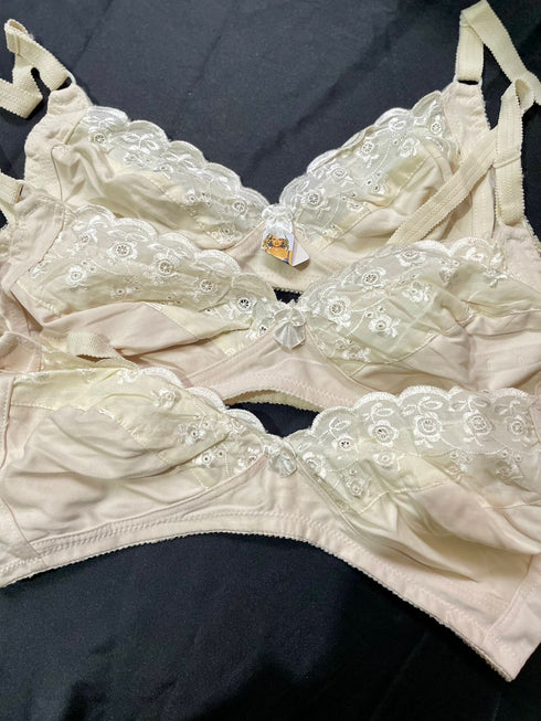 Pack of 3 Piece Imported Floral Cotton Bra | Upto 70% OFF