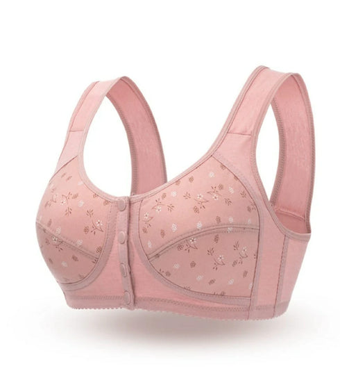 Imported Front-Open Button Bra – Everyday Support