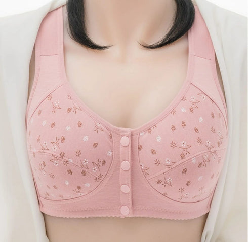 Imported Front-Open Button Bra – Everyday Support