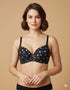 Imported Heart Printed Padded Bra & Panty Set