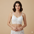 Imported Girls Fashionable Net Floral Crop Tops