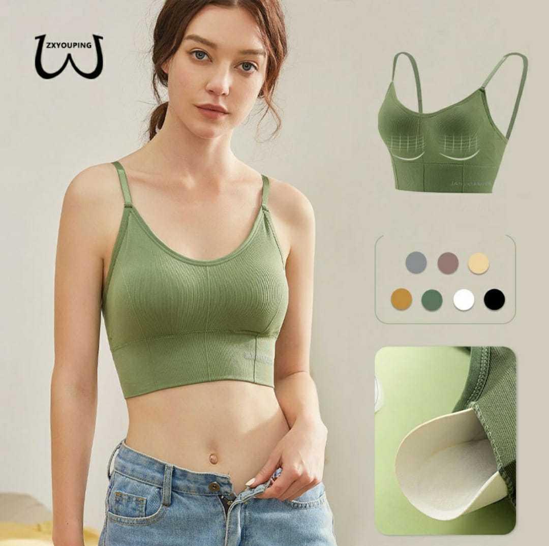 Pack OF 3 Adjustable Sports Seamless Comfortable Bra