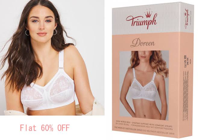 Upto 60% OFF | Pack of 1 Imported Triumph Doreen Bra