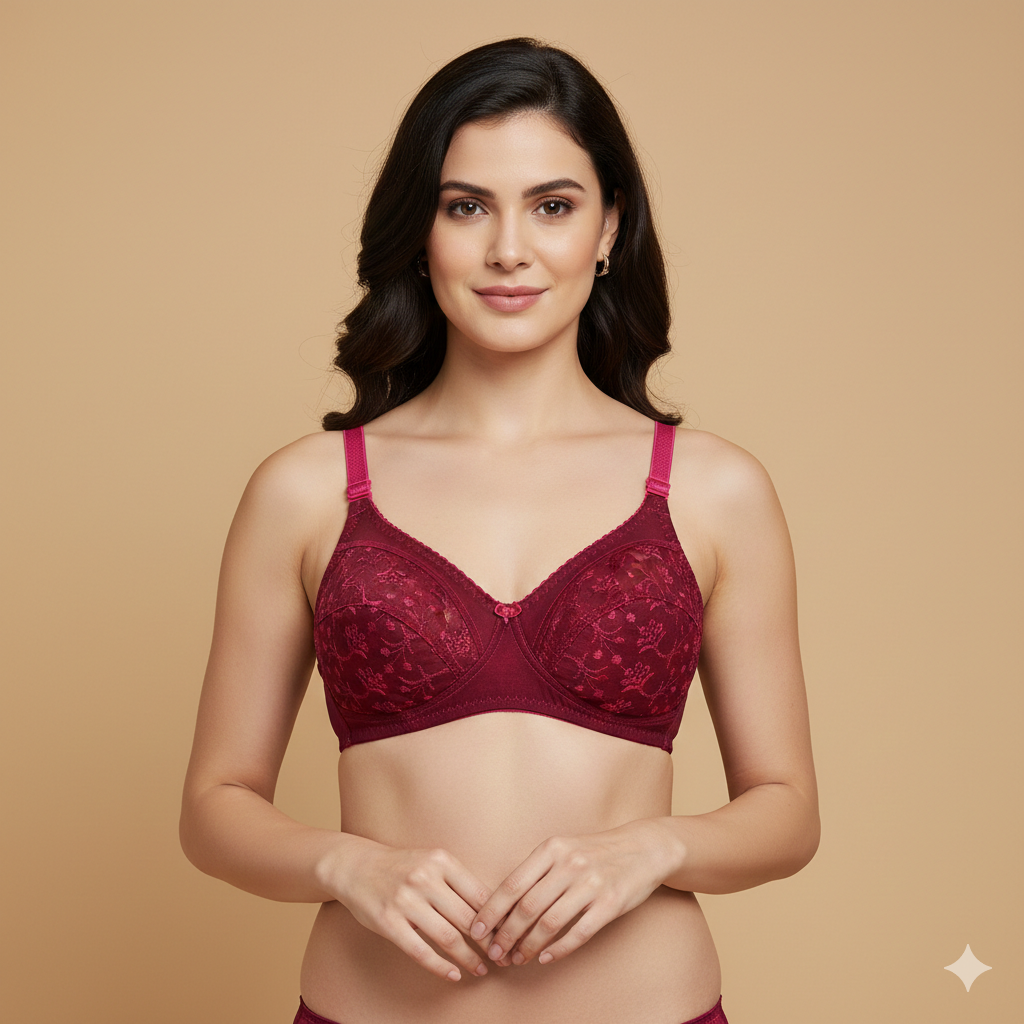 Chicken Cotton Comfort Bra | Soft Daily Wear Bra