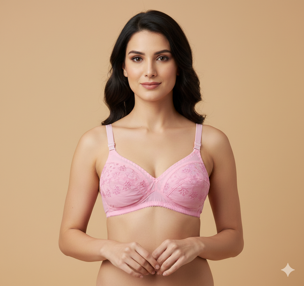 Chicken Cotton Comfort Bra | Soft Daily Wear Bra